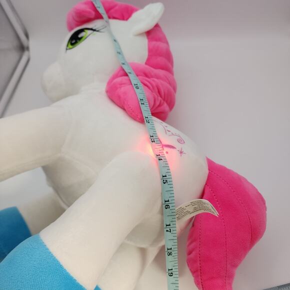 Large Mimicking Unicorn Plush Toy 16" Talks Makes Unicorn Sounds Lights Up - Picture 10 of 10